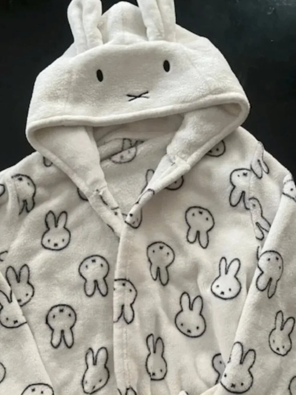 Miffy Bunny Bathrobe Size 9/10